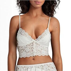 Cinema Etoile x Seductivewear Lace Soft Cup Faux Pearl Dainty Bralette